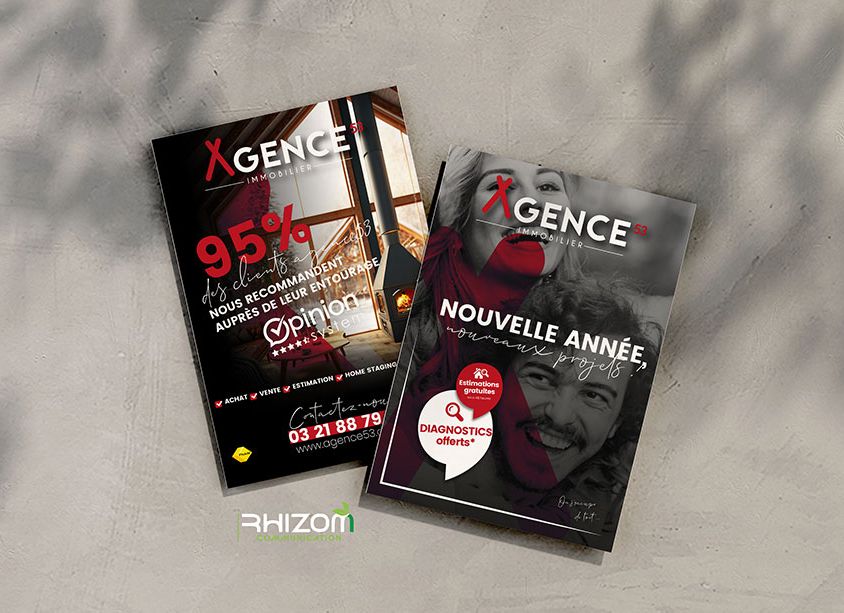 Flyer A5 – AGENCE53 IMMOBILIER